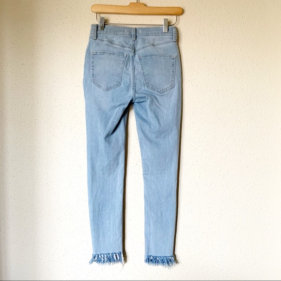 Free People We The Free Great Heights Frayed Jeans - Picture 6 of 10